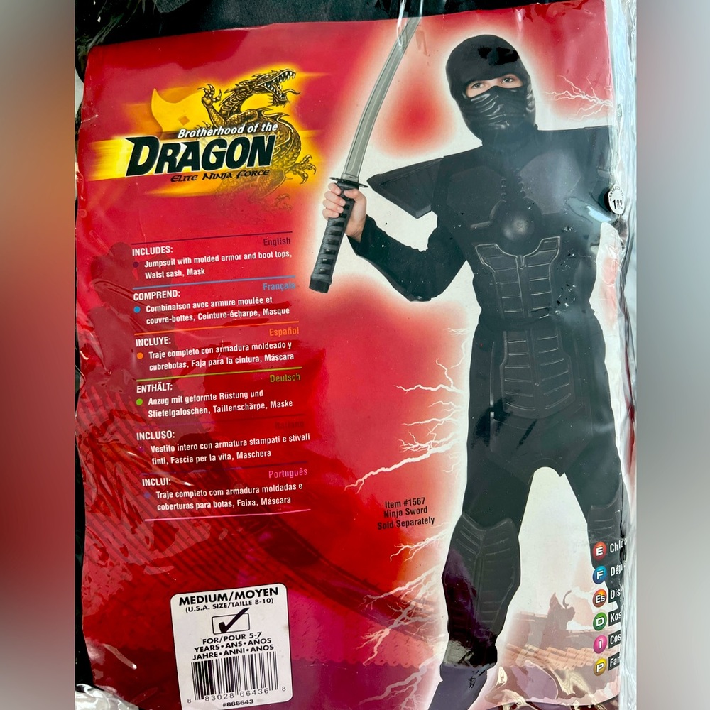 Costume Halloween New New
